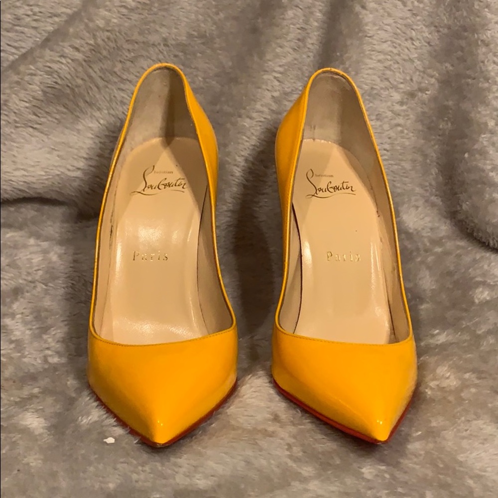 ❌SOLD❌ Christian louboutin pigalle follies 100mm - Picture 3 of 7